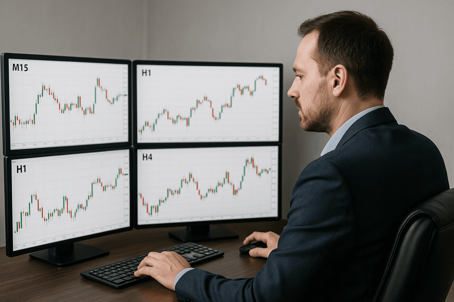چطور حرکات تایمفریم پایین، روندهای بزرگتر را فاش میکنند؟
