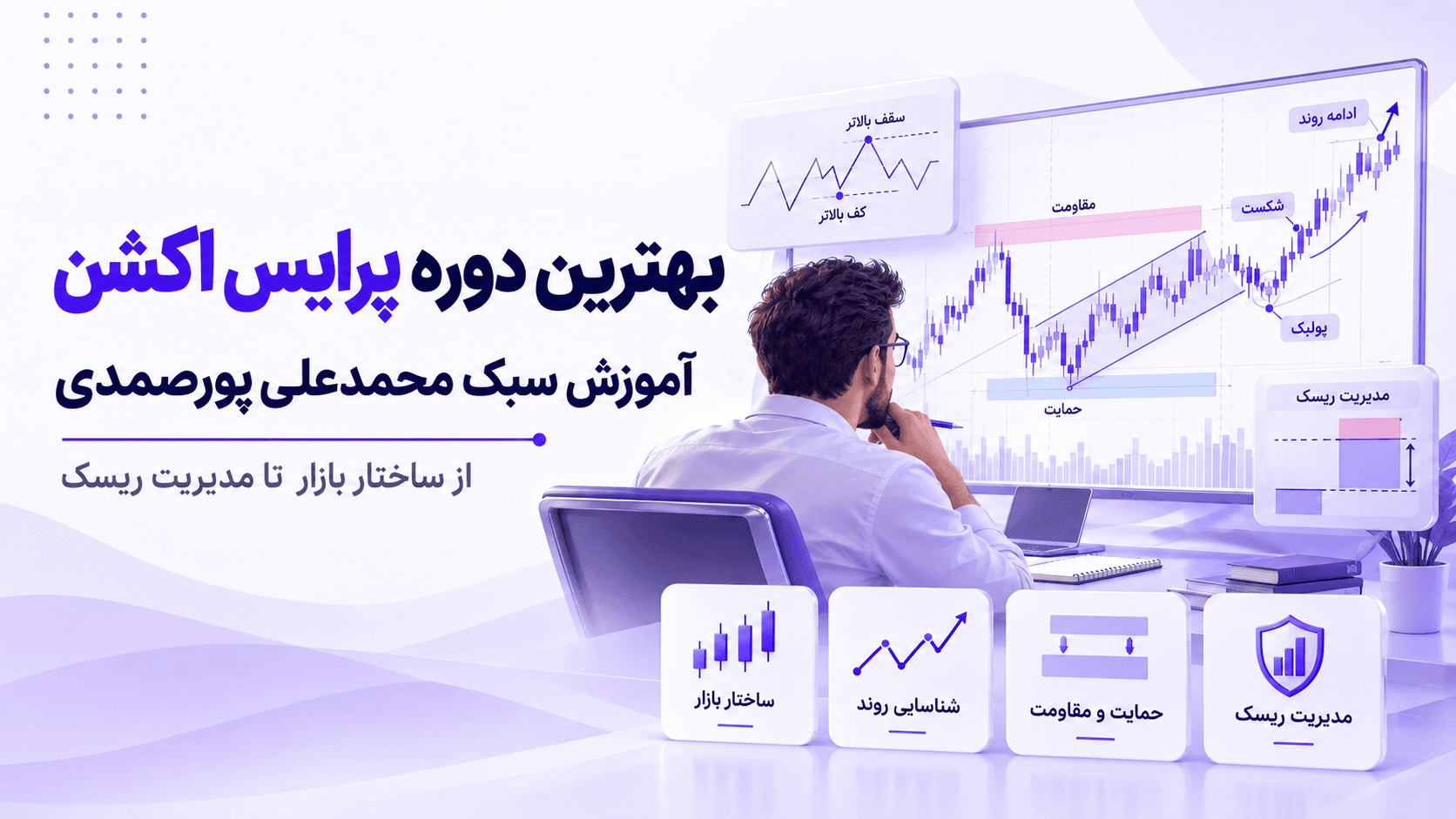 بهترین دوره پرایس اکشن | آموزش سبک محمدعلی پورصمدی