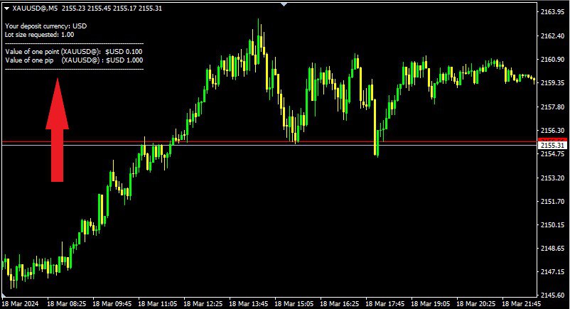 اندیکاتور pip value